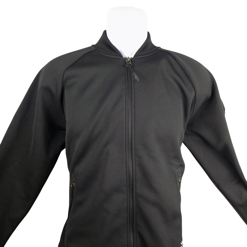Adidas Originals NMD Track Jacket Mens Medium Black Full Zip Bomber BP5559